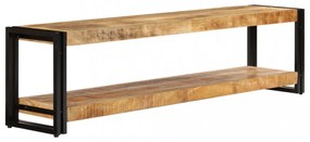 tömör mangófa TV-szekrény 150 x 30 x 40 cm