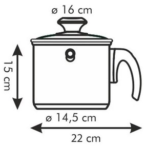 Tescoma PRESTO tejmelegítő edény, 2 l