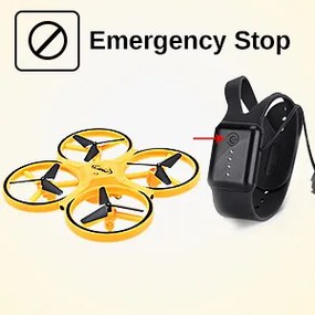 Új UAV Mini Drone Drón Gyerekeknek 2,4G Gravitációs Szenzoros RC Nano Quadcopter infravörös akadálykerülés, kézi vezérlés
