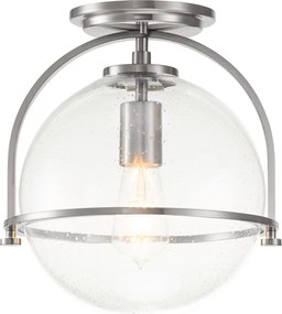 Quintiesse SOMERSET QN-SOMERSET-F-C-BN Plafonlámpa 1x60W/E27