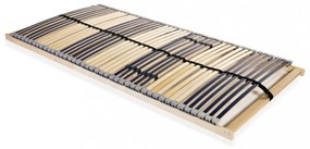 7 zónás, 42 léces ágyrács 120 x 200 cm