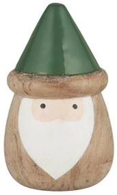 IB Laursen Karácsonyi dekoráció mangófából SANTA CLAUS zöld