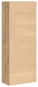 Artisan tölgy magas szekrény 70x35x180 cm Szerelt fa