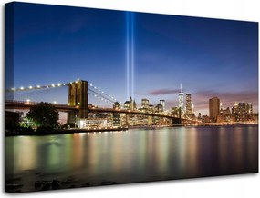 Vászonkép Építészet Brooklyn híd 80X50