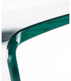 Üveg konzolasztal 40x125 cm Burano – Kave Home