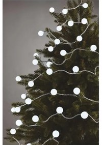 LED Karácsonyi kültéri lánc 40xLED/9m IP44 hideg fehér