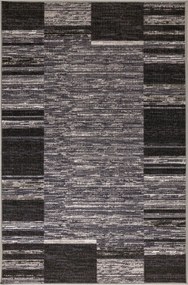 Hurkapálca Szürke Csíkos Gumírozott Erős Konyhai Szőnyeg Adagio 67x140 cm