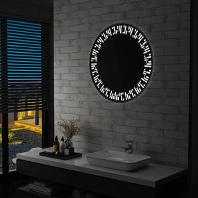 LED-es fürdőszobatükör 80 cm