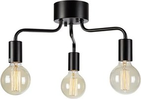 MARKSLÖJD 108102 AVERY Vintage Mennyezeti Lámpák Fekete E27 IP20