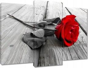 Vászonkép 90x70 Rózsa a hídon