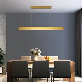 Brilagi - LED Dimmelhető csillár zsinóron SLIMLINE LED/40W/230V 3000-6000K arany + távirányító