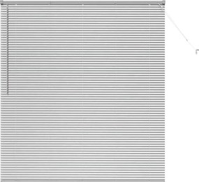vidaXL Zsalugáter Redőnyök Ezüst 175 x 155 cm Alumínium