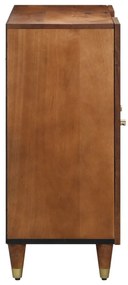 Oldalszekrény 90x33x75 cm Tömör Mangófából