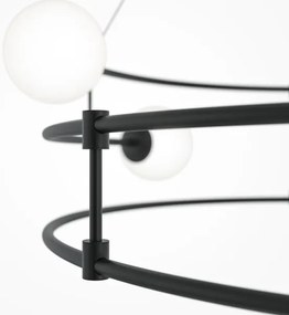 Maytoni MOD317PL-06B - Csillár zsinóron BALANCE 6xG9/40W/230V fekete