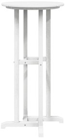 Bárasztal Fehér 55x55x107 cm HDPE