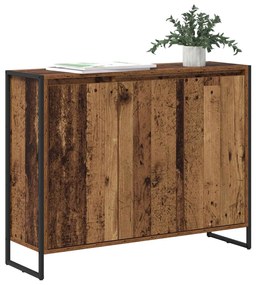 Oldalsó szekrény Öreg fa 96,5 x 30 x 75 cm Faanyag