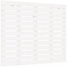 fehér tömör fenyőfa fali fejtámla 146 x 3 x 91,5 cm