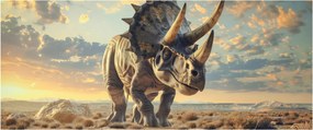 Kép - Triceratops (120x50 cm)