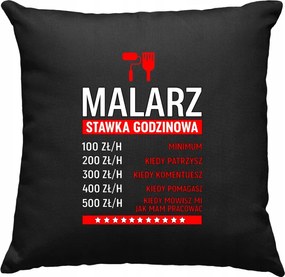 Festő párna felújítási vicc fekete