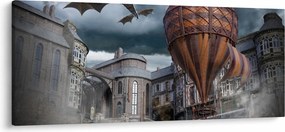 Kép - szürreális táj (120x50 cm)