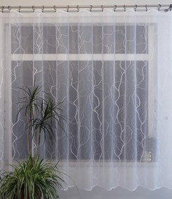 Mg Függöny 45770 fa Fehér 300X160 kész Bt lengyel M