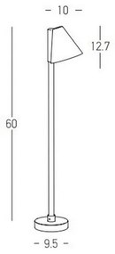 Zambelis E283 - LED Kültéri lámpa LED/6W/230V IP65 antracit