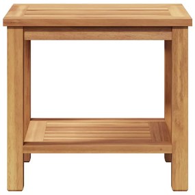 Dohányzóasztal Barna 50 x 35 x 45 cm Tömör tíkfa