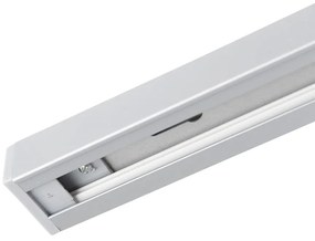 Modern ezüst sínrendszer 4 lámpával, 1 fázisú - Yade