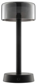 Brilliant - LED dimmelhető, tölthető, érintésvezérlésű asztali lámpa RAZOR LED/2,5W/5V 2700K IP44 fekete