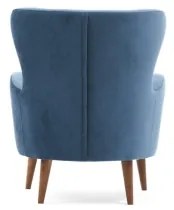 Füles fotel NEKO kék