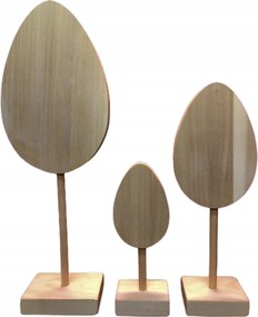 Húsvéti tojás 40cm Húsvéti tojás fa 3 db