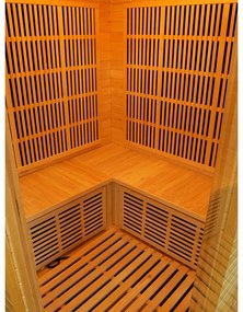 Sauna DeLuxe 4005 Carbon, világosbarna