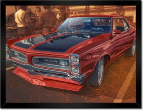 Poszterek keretben 40x30 Pontiac Gto Autó