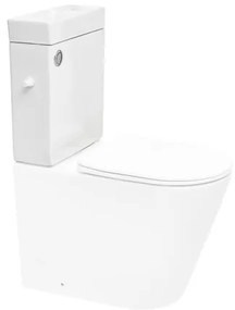 Tartályok kombinált WC-hez SAT Brevis fehér fényes felülettel SATBRE34N