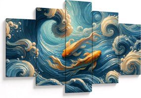 Kép - Aranyhalak (150x105 cm)