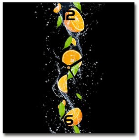Négyzet alakú üvegóra Narancs és víz pl_zsk_30x30_c-f_51416552