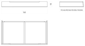 Natúr színű ágy alatti fiók Twig – The Beds