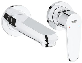 GROHE 19573002 - Kétlyukú mosdócsaptelep EURODISC COSMOPOLITAN 11x17 cm króm