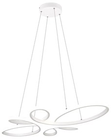 Fehér LED függőlámpa Fly – Trio