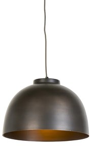 Ipari függőlámpa barna 40 cm - Hoodi