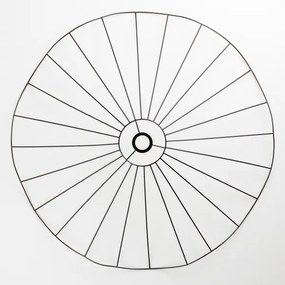 Univerzális búra CURITIBA, átmérő 80 cm, fekete