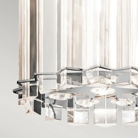 Kichler KL-CRYSTAL-SKYE-MP - LED Fürdőszobai csillár CRYSTAL SKYE 2xG9/3W/230V IP44