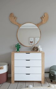 Nisan 1600-026 - White, Walnut