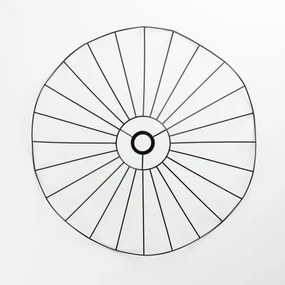 Univerzális lámpabúra CURITIBA átm. 60 cm fekete