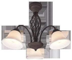 TRIO 601000324 RUSTICA Mennyezeti Csillár E27 IP20