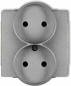 Dupla B/u Aljzat Ezüst 7DGPR-2 Deco Karlik