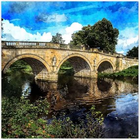 Poszterek 30x30 Híd Tájkép Híd