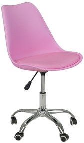 Rózsaszín irodai szék MILANO