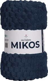 Mikos Dekoratív takaró, 200x220cm, 005 sötétkék