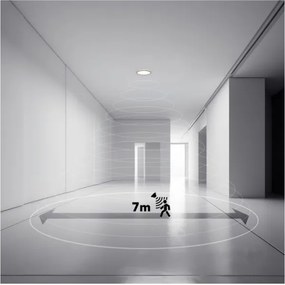 LED fürdőszobai lámpa szenzorral NIVERA LED/24W/230V IP54 30 cm fehér + DO